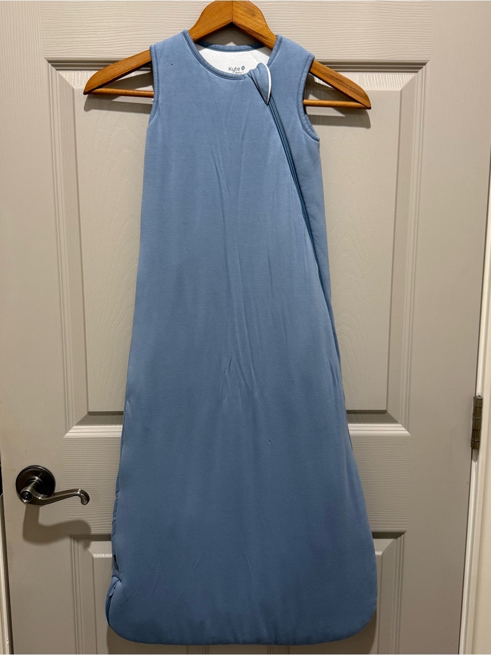 Kyte Baby Sleep Sack Large Slate Blue Bamboo 2.5 TOG Wearable Blanket